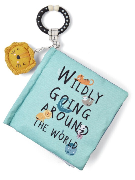 Baby Gift Hamper - 4 piece with Wildly Adventures Activity Book & Toy image number 7